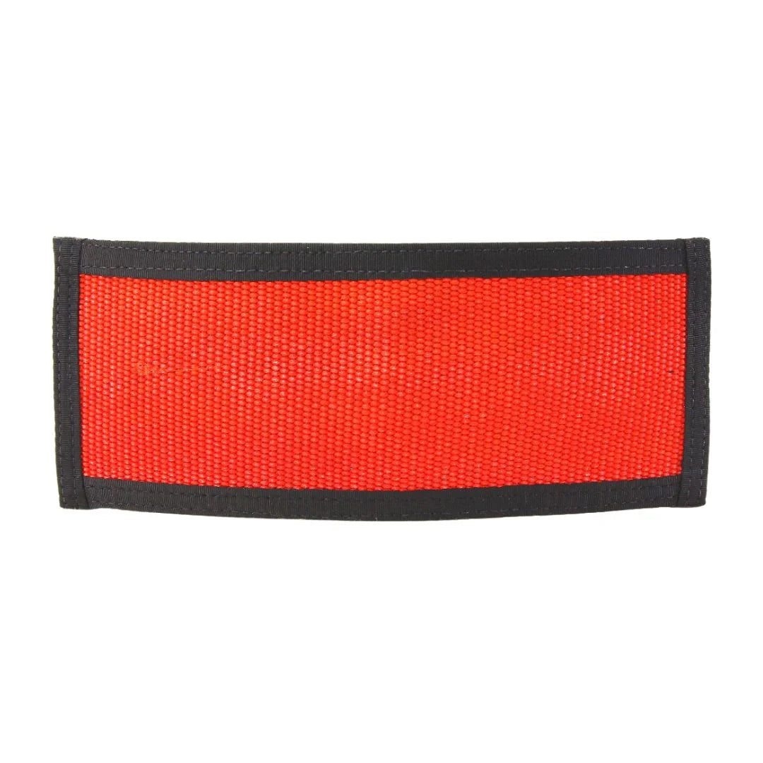 The Lieutenant Wallet Firehose in red fire hose from Recycled Firefighter. Professional-grade quality for everyday tactical use and operations.