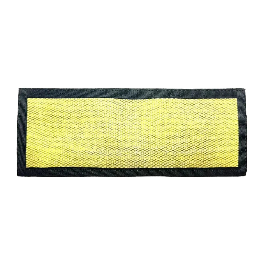Tactical Lieutenant Wallet Firehose featuring yellow black by Recycled Firefighter. Durable construction designed for professional operations.