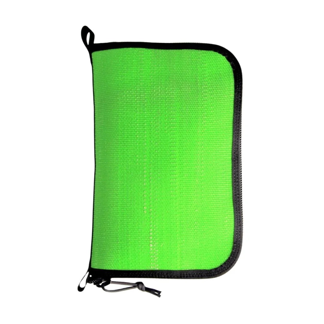 Recycled Firefighter Green and Black Major Dopp Bag Large. Professional-grade tactical construction for daily operations.