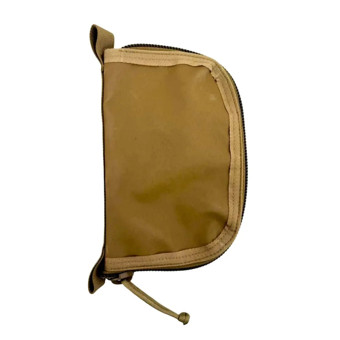 Professional-grade Major Dopp Bag Small in Coyote Hypalon and Coyote from Recycled Firefighter. Quality tactical design for first responders.