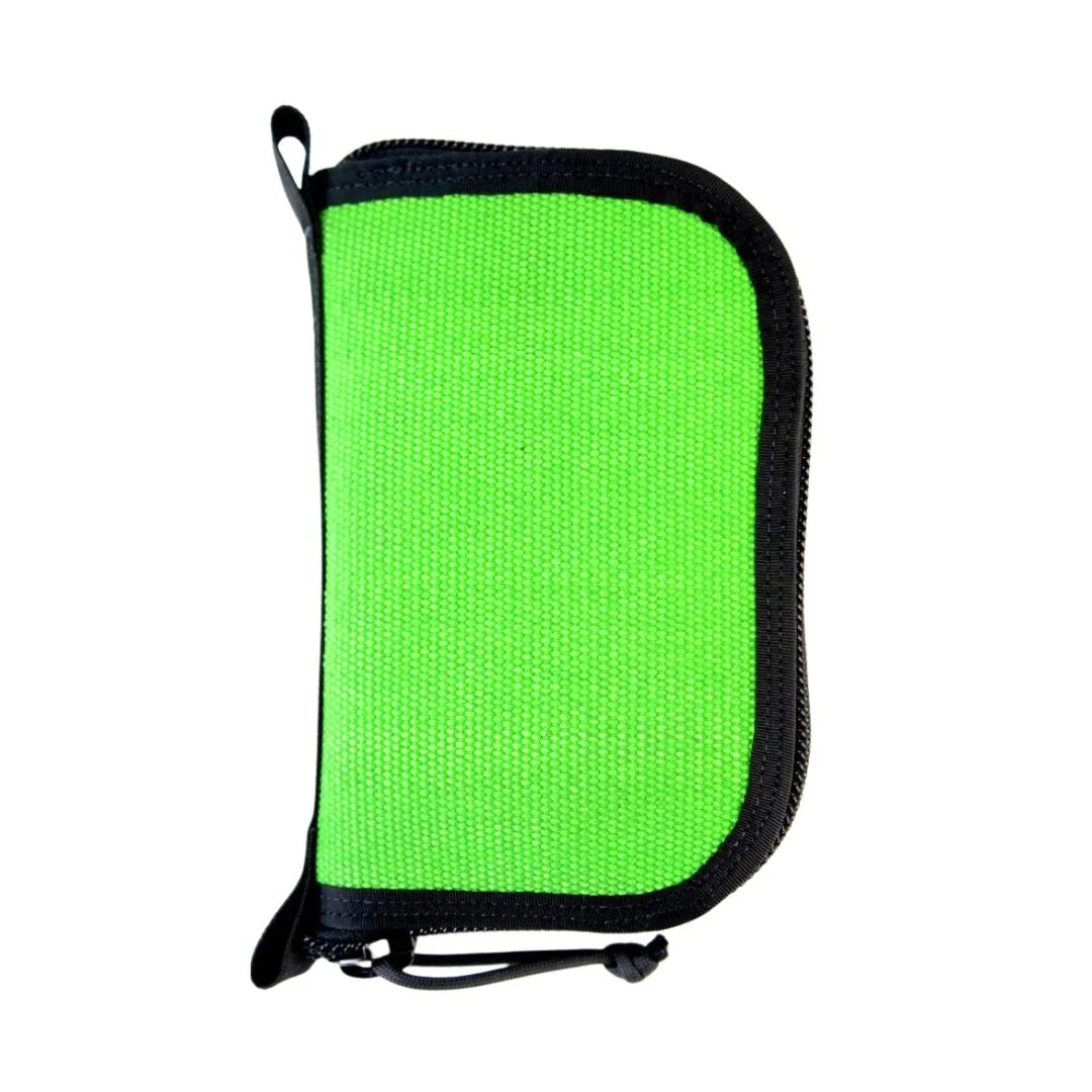 Recycled Firefighter Major Dopp Bag Small featuring Green and Black. Durable construction honors service with professional quality.