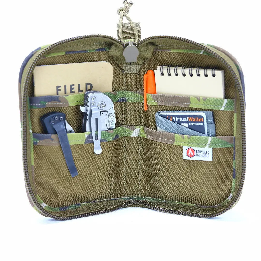 Major Dopp Bag Small from Recycled Firefighter. Tactical quality designed for demanding professionals.