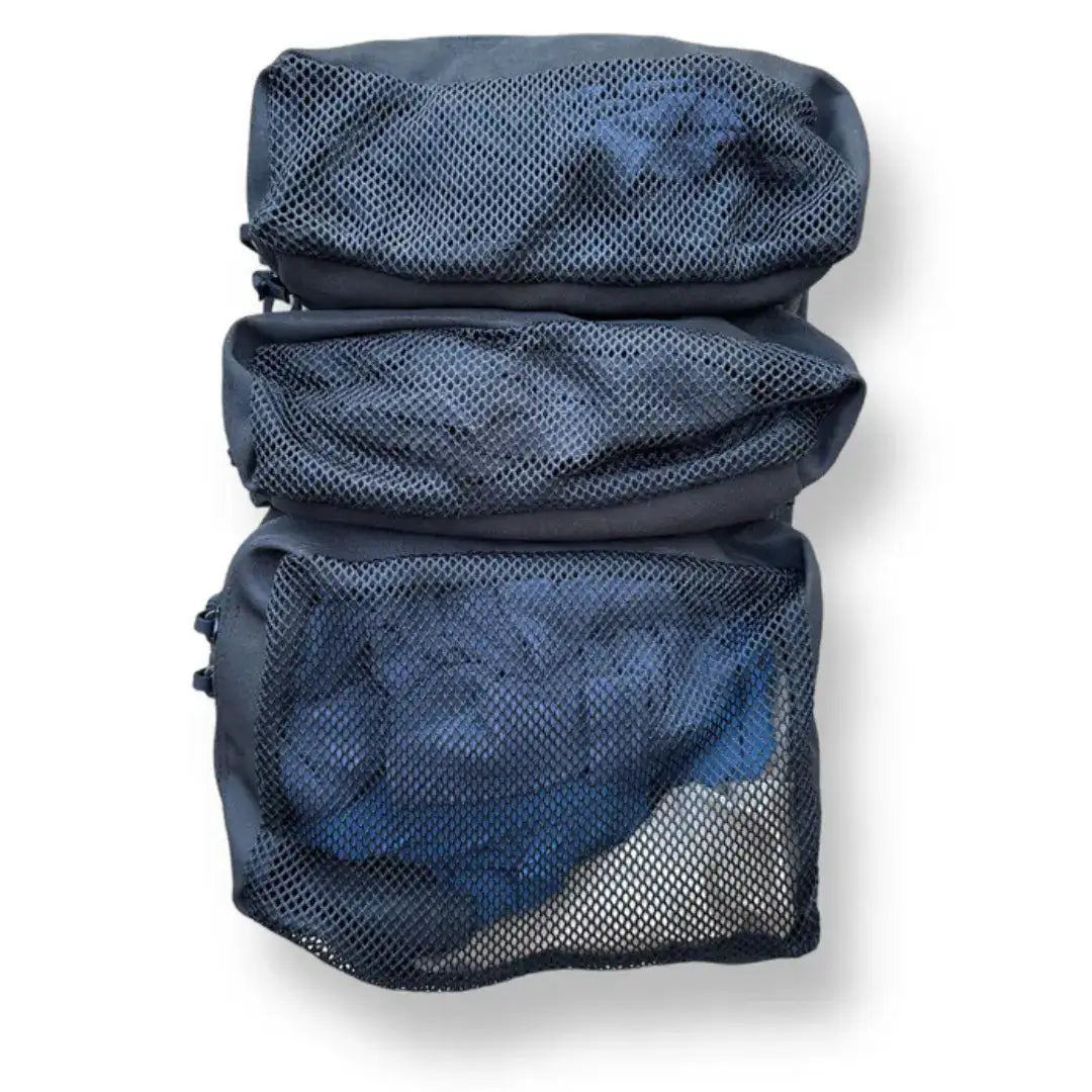 The panel + 3 puches Mesh 12Hr Pouch Set by Recycled Firefighter. Quality construction meets professional tactical requirements for demanding operations.