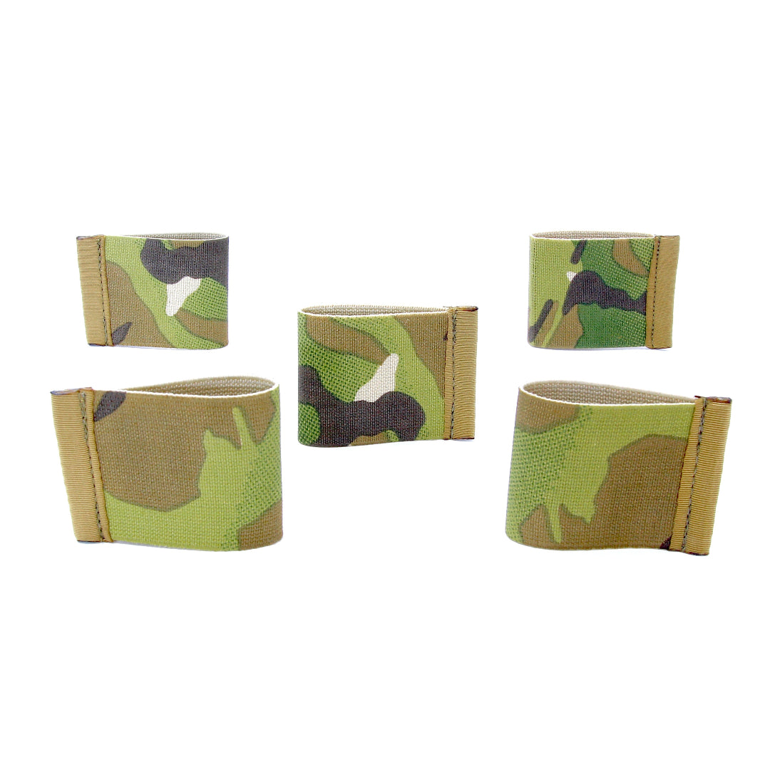 Minimalist Elastic Card Band Wallet by Recycled Firefighter. Reliable tactical gear for professional daily operations.