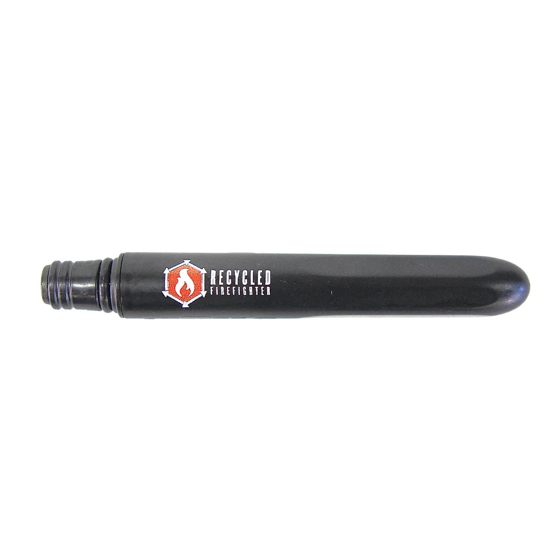 Recycled Firefighter's black Pokka Pen. Quality tactical gear built for demanding professional use.