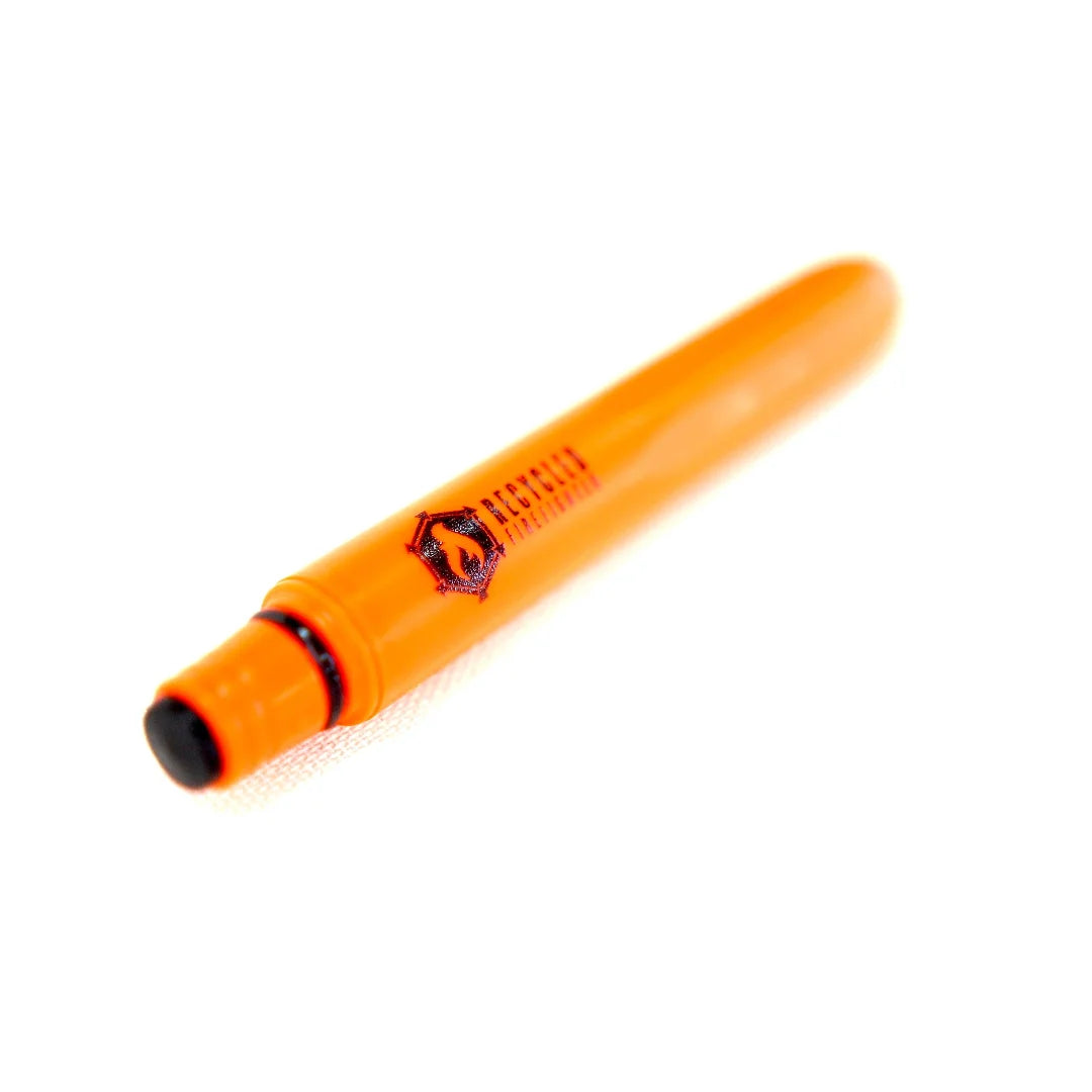 Recycled Firefighter's black Pokka Pen. Quality tactical gear built for demanding professional use.