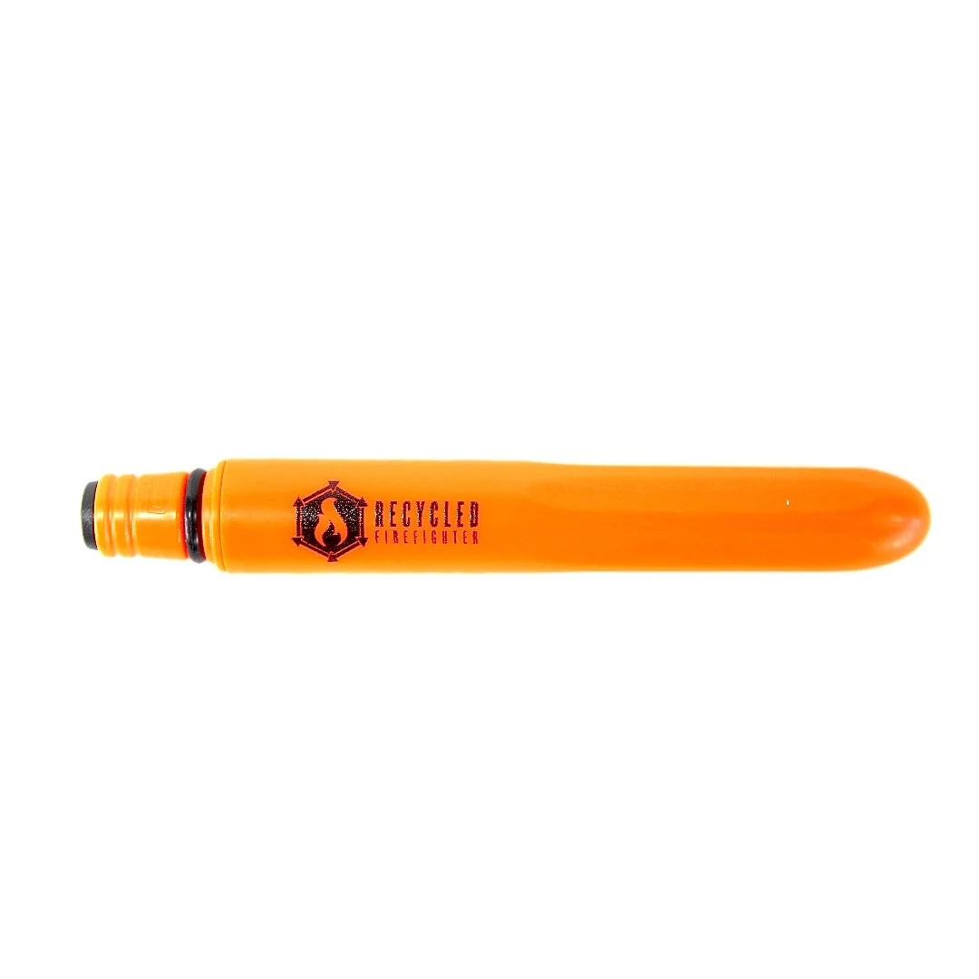 Recycled Firefighter's black Pokka Pen. Quality tactical gear built for demanding professional use.