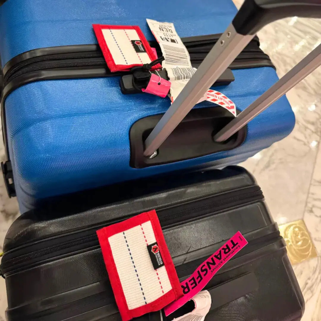 The Firehose Luggage Tag in Firehose Luggage Tag from Recycled Firefighter. Professional-grade quality for everyday tactical use and operations.