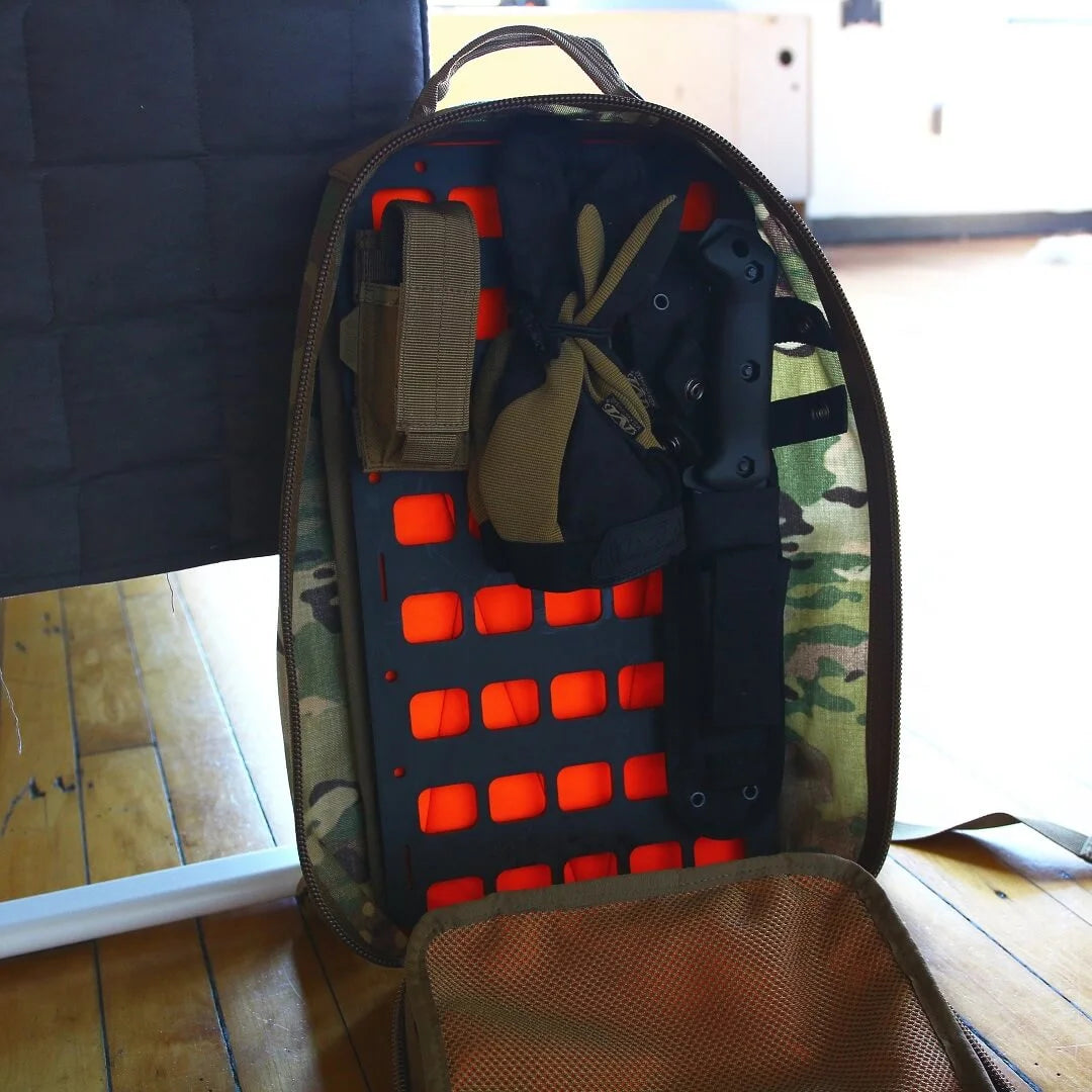 The Rigid LOOP Panel for 12Hr Packs in Rigid LOOP Panel for 12Hr Packs by Recycled Firefighter. Tactical design meets professional durability standards.