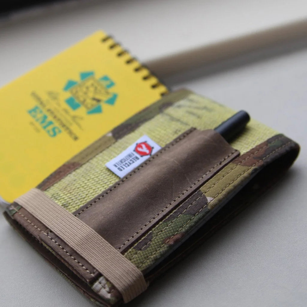 Professional Rite In The Rain Notebook Cover by Recycled Firefighter. Honors first responder service with durability.