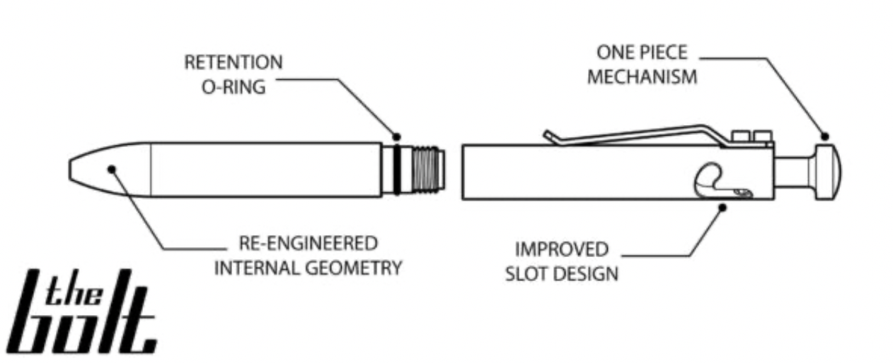 KARAS KUSTOMS BOLT PEN Pen Recycled Firefighter