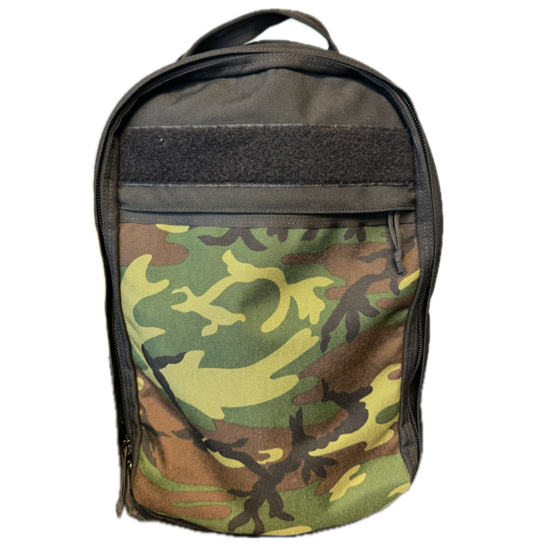 WOODLAND CAMO 24 Hour - The Chief USA - Made Tactical Backpack Backpack Recycled Firefighter