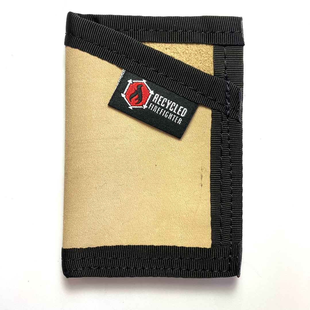 Sergeant Wallet - Combat Boot Leather Edition Wallet Recycled Firefighter