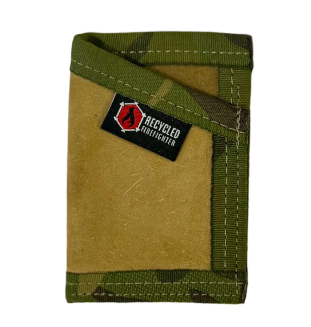 Sergeant Wallet - Combat Boot Leather Edition Wallet Recycled Firefighter
