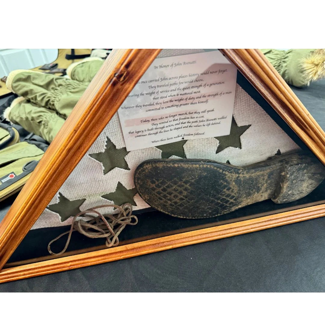 Service Star Triangle Shadow Box – Legacy Edition