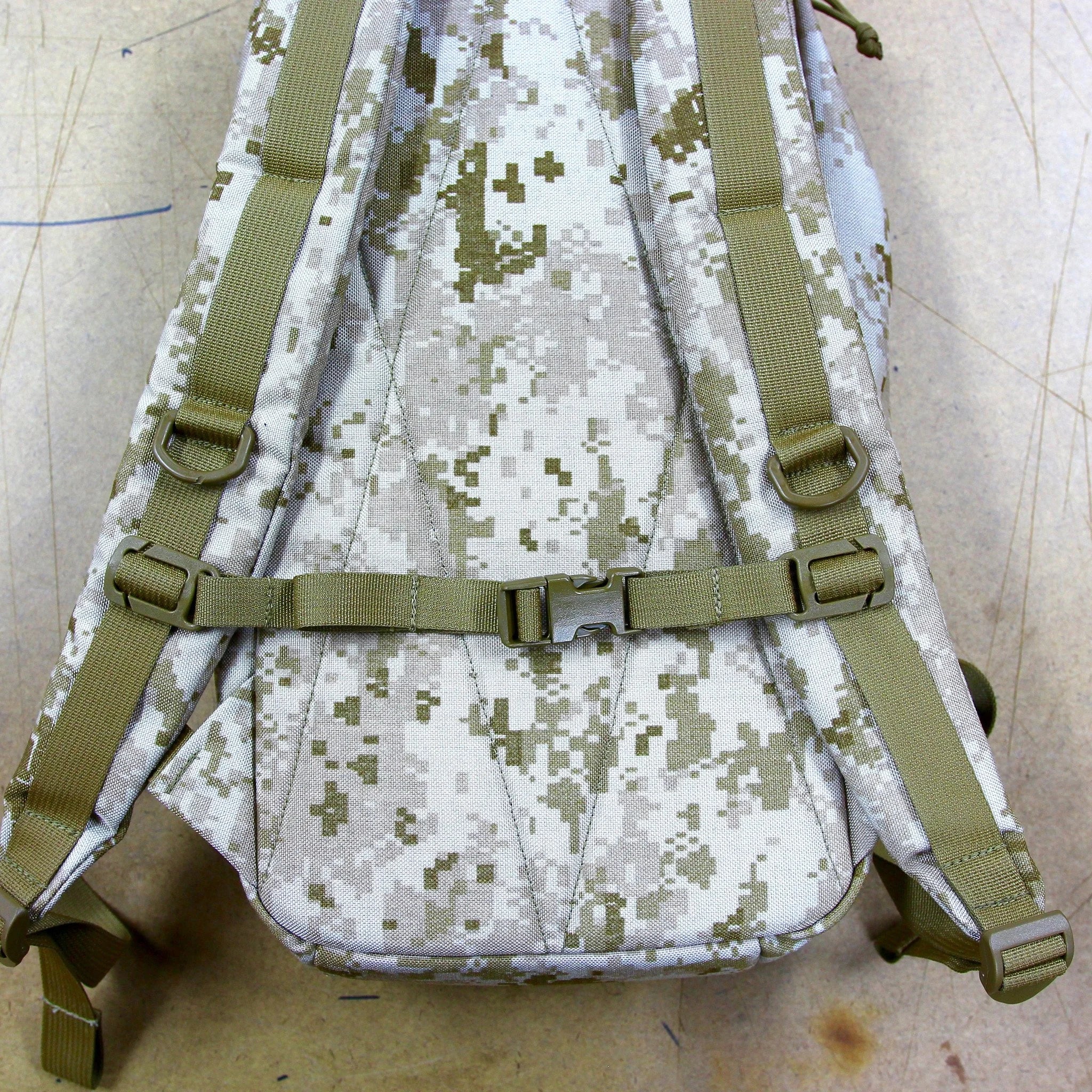 Coyote Sternum Strap Tactical Support Upgrade by Recycled Firefighter. Quality tactical gear celebrating first responder heritage.