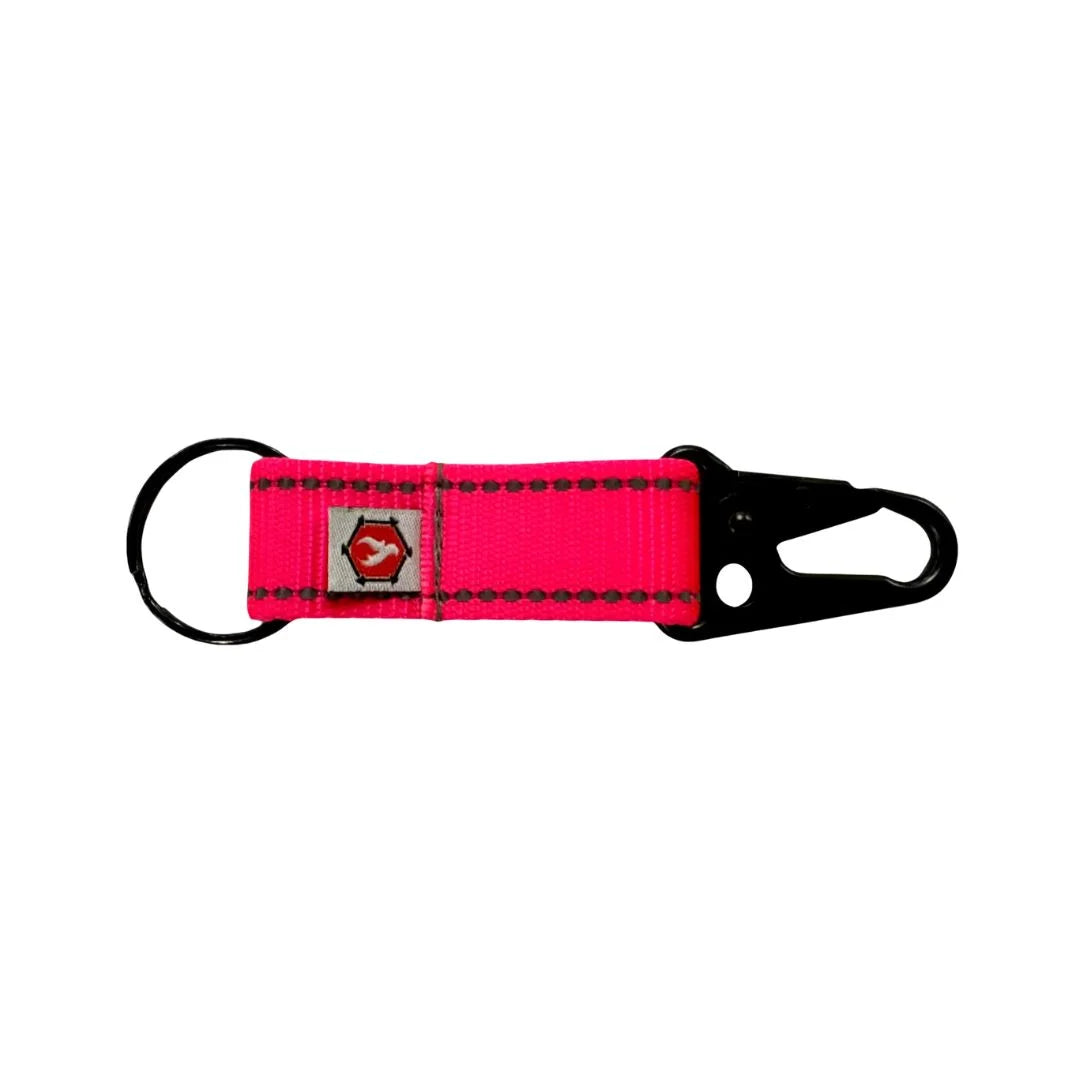 The Pink The Chauffeur Durable keychain clip by Recycled Firefighter. Quality construction meets professional tactical requirements for demanding operations.