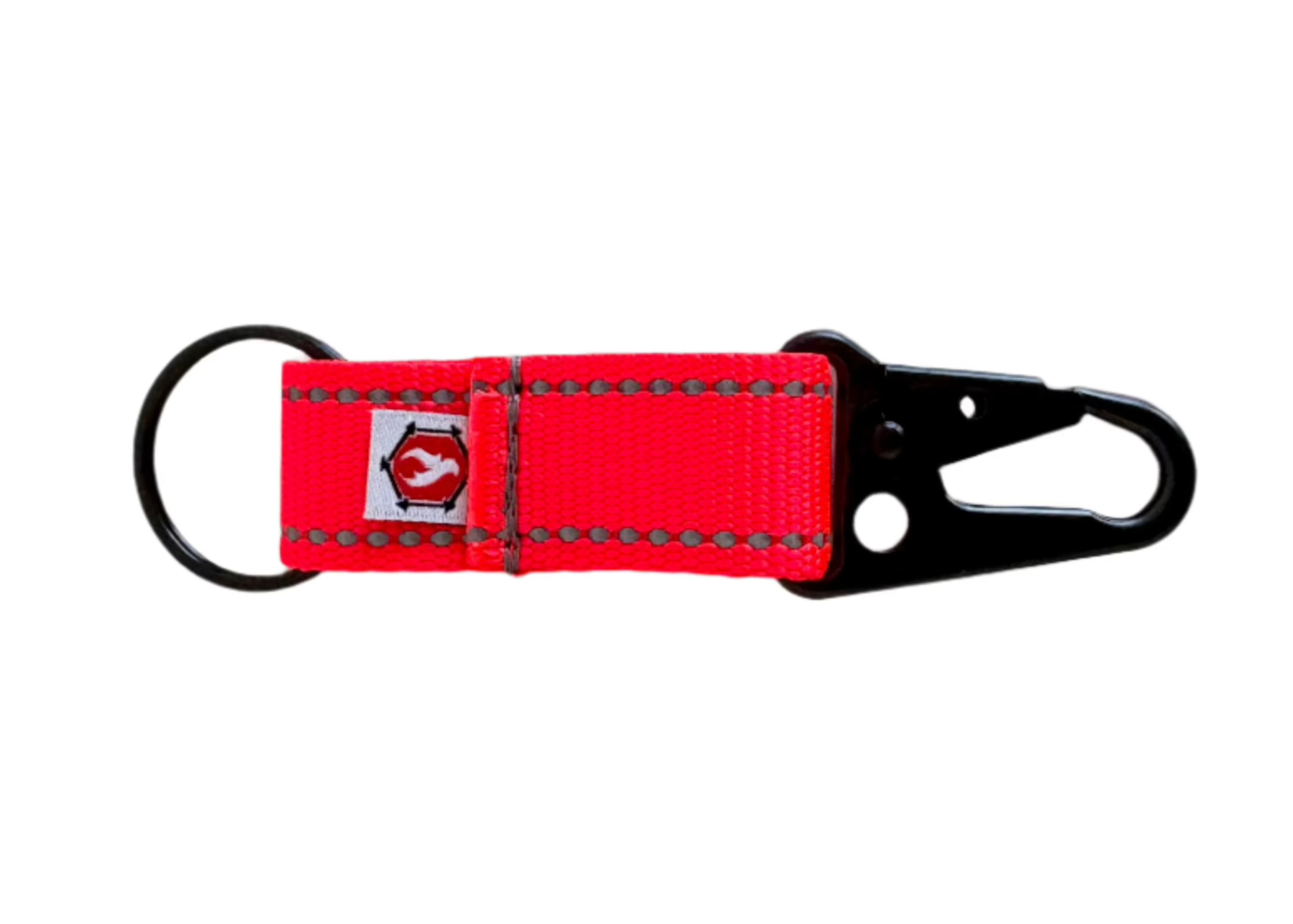 The Chauffeur - Durable keychain clip Recycledfirefighter in Red