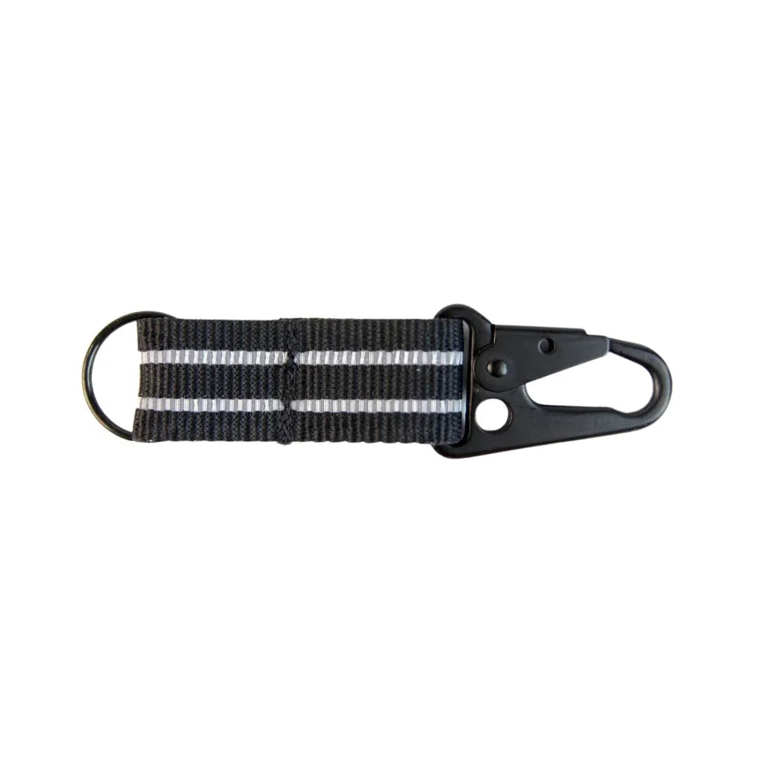 The Typhon The Chauffeur Durable keychain clip from Recycled Firefighter. Tactical quality meets professional design standards.