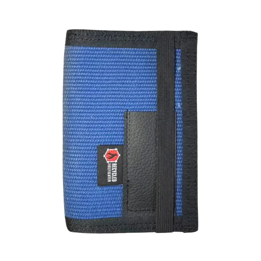 Professional The Inspector Notebook in Blue and Black by Recycled Firefighter. Tactical design honors first responder service with quality materials.