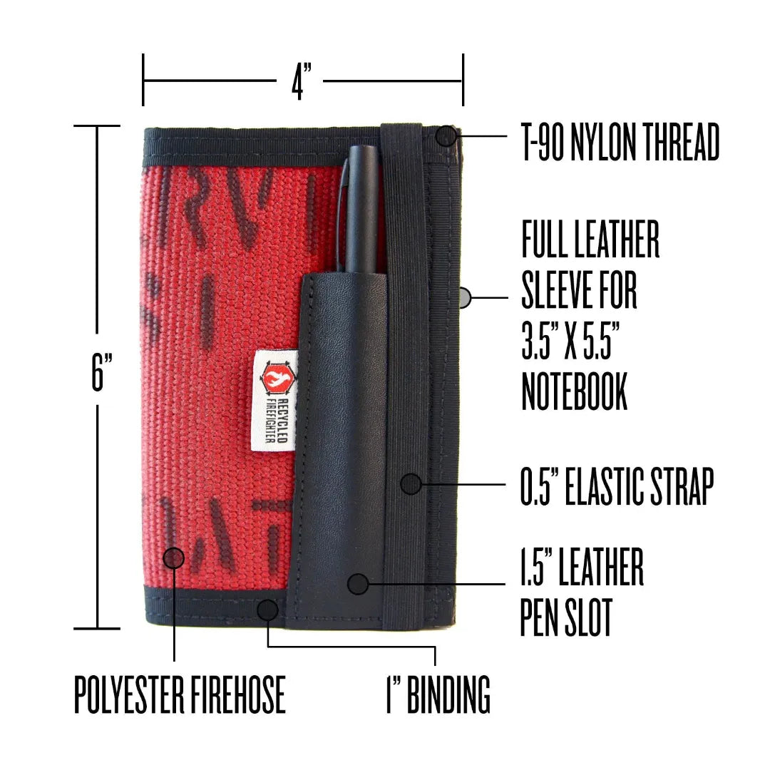 Recycled Firefighter's The Inspector Notebook. Built tough for demanding professional and tactical applications.