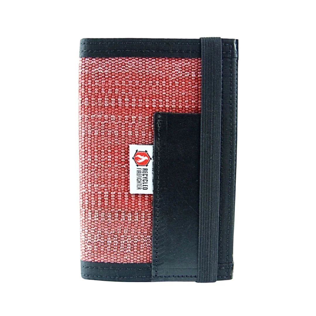 Red and Black The Inspector Notebook from Recycled Firefighter. Professional tactical construction for everyday operations.