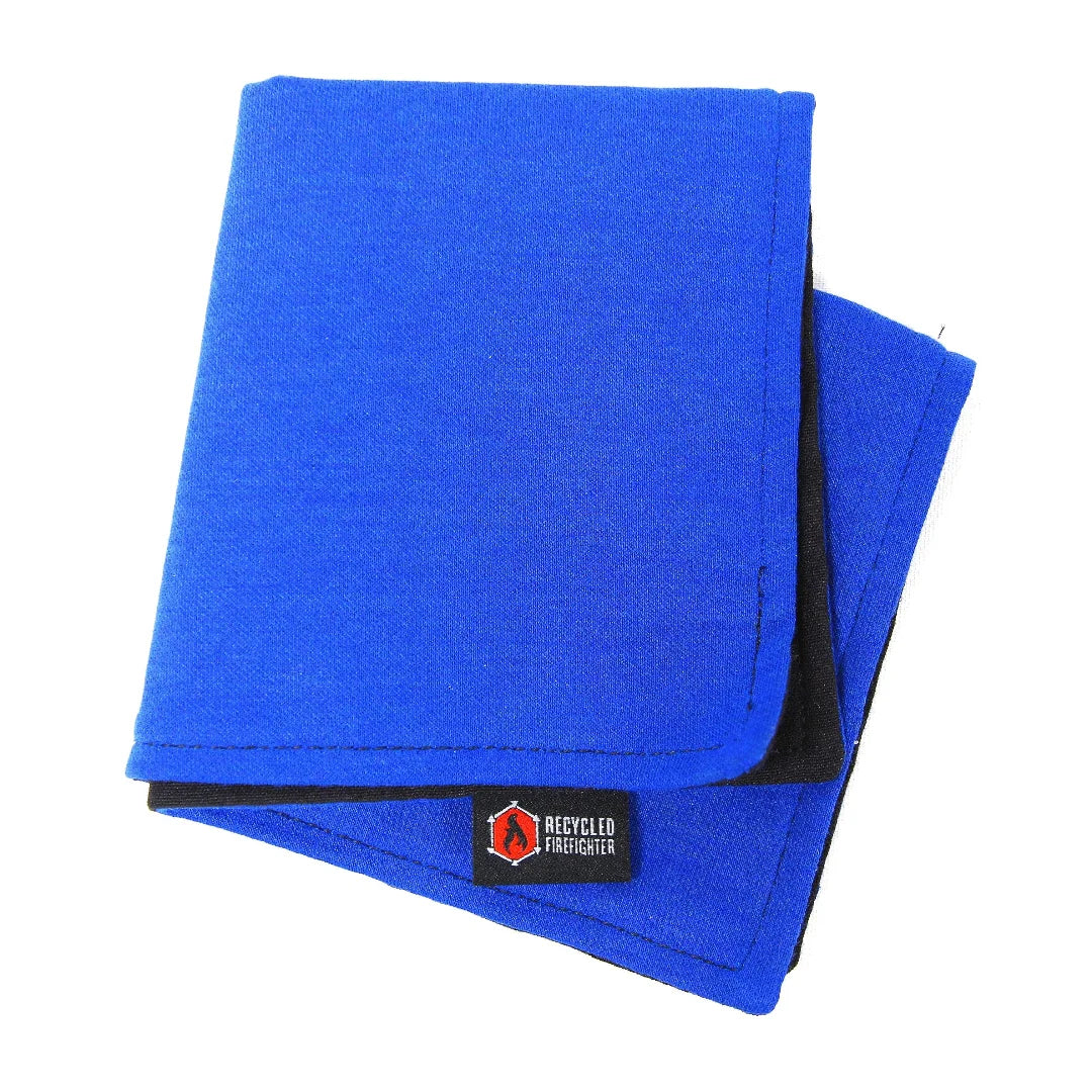 Blue and Black The Probie Handkerchief from Recycled Firefighter. Professional tactical construction for everyday operations.