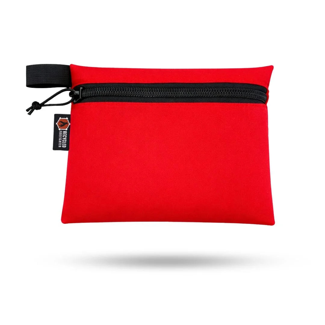 The Truckie Large in red from Recycled Firefighter. Professional-grade quality for everyday tactical use and operations.