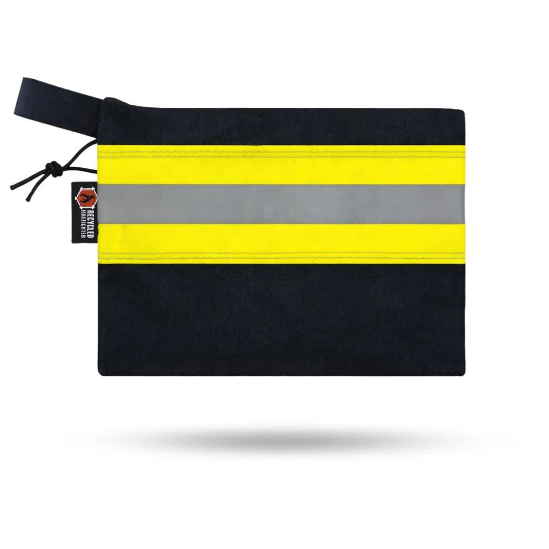 Recycled Firefighter vintage bunker gear - black Truckie Large. Professional-grade tactical construction for daily operations.