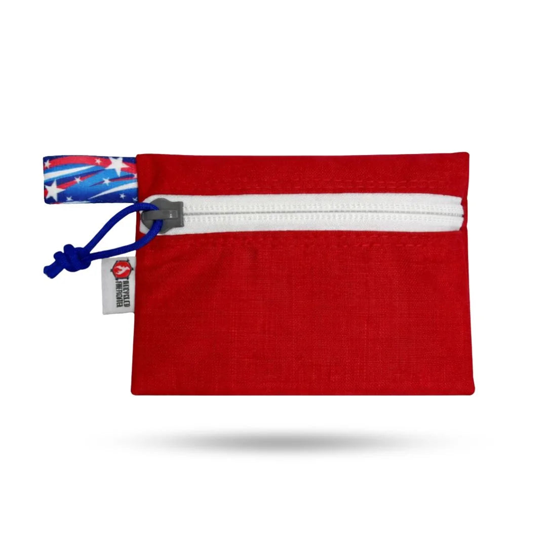 ‘Merica flag-inspired Cordura Truckie medium pouch with patriotic pattern and zip closure
