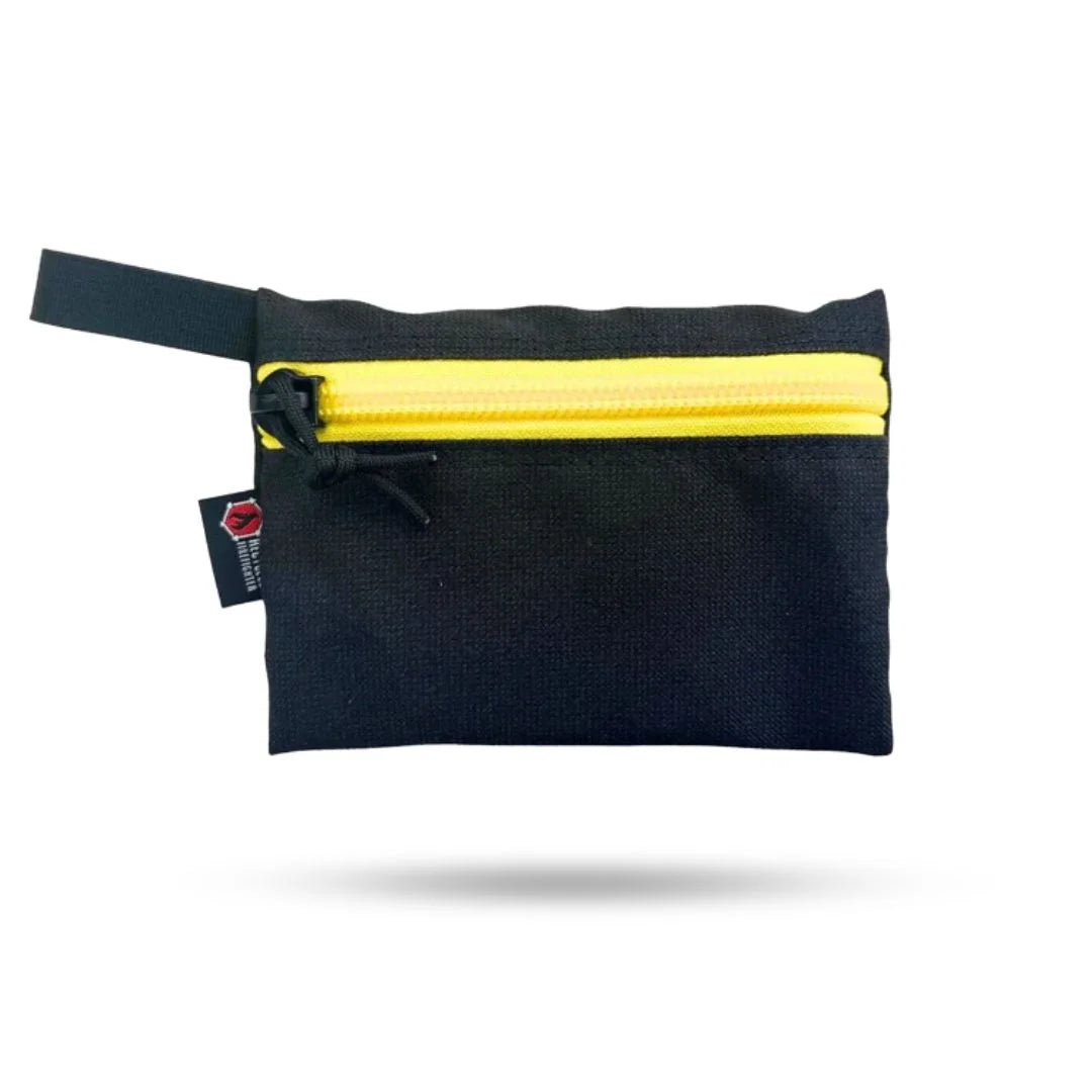 Truckie Medium in msa bunger gear - black & yellow by Recycled Firefighter. Durable professional gear for tactical applications.