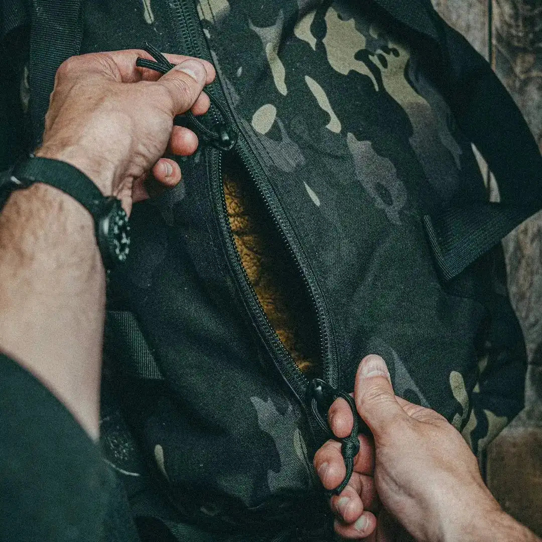 Barrel Duffle Bag 500D by Recycled Firefighter - MCAMBLK. Reliable tactical gear for professional daily operations.