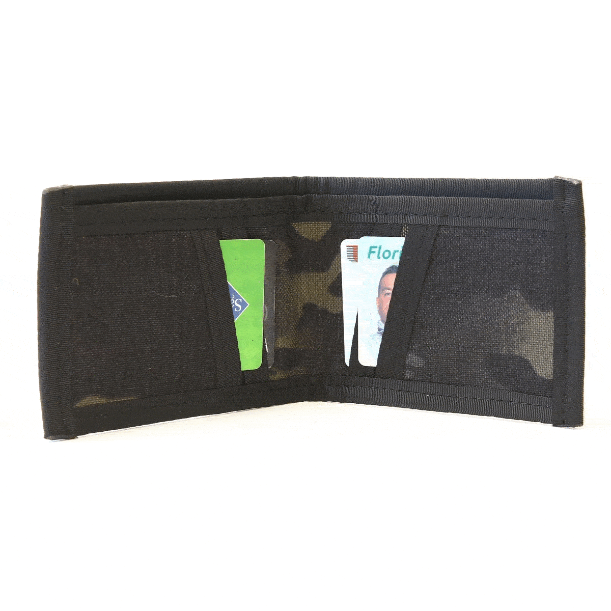 The Lieutenant Wallet Firehose in red fire hose from Recycled Firefighter. Professional-grade quality for everyday tactical use and operations.