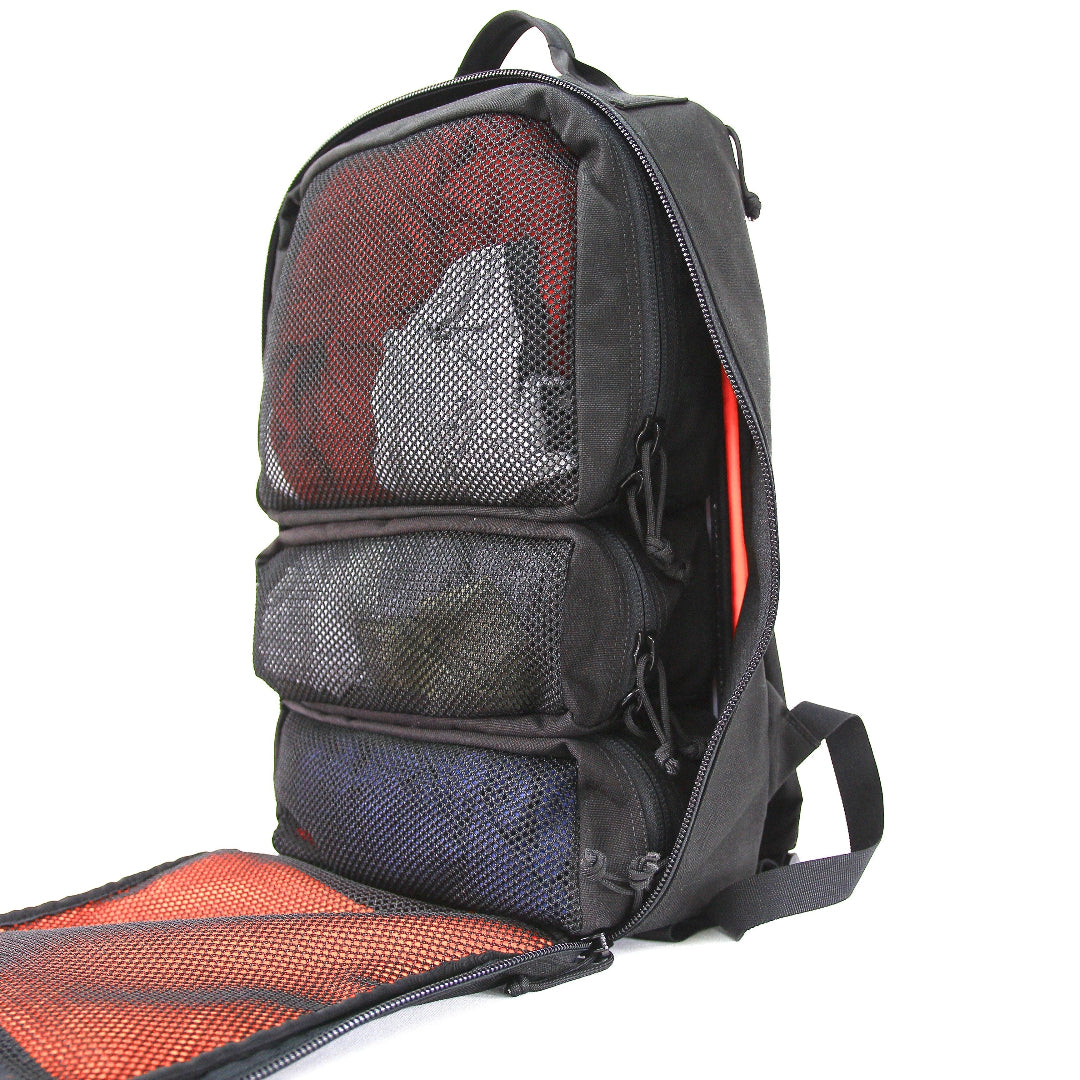 loop panel + 3 pouches Mesh 24Hr Pouch Set from Recycled Firefighter. Professional tactical construction for everyday operations.