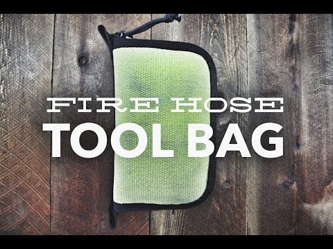 Major Dopp Bag - Large product video by Recycled Firefighter