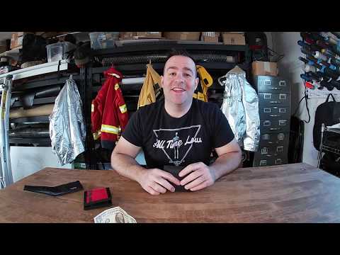 Lieutenant Wallet - Legacy Edition product video by Recycled Firefighter