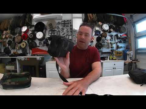 Minimalist Woodland Fanny Pack product video by Recycled Firefighter