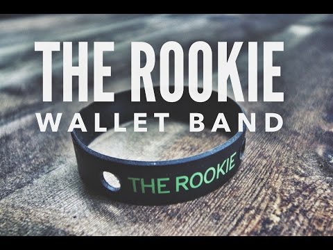 Rookie Wallet Band product video by Recycled Firefighter