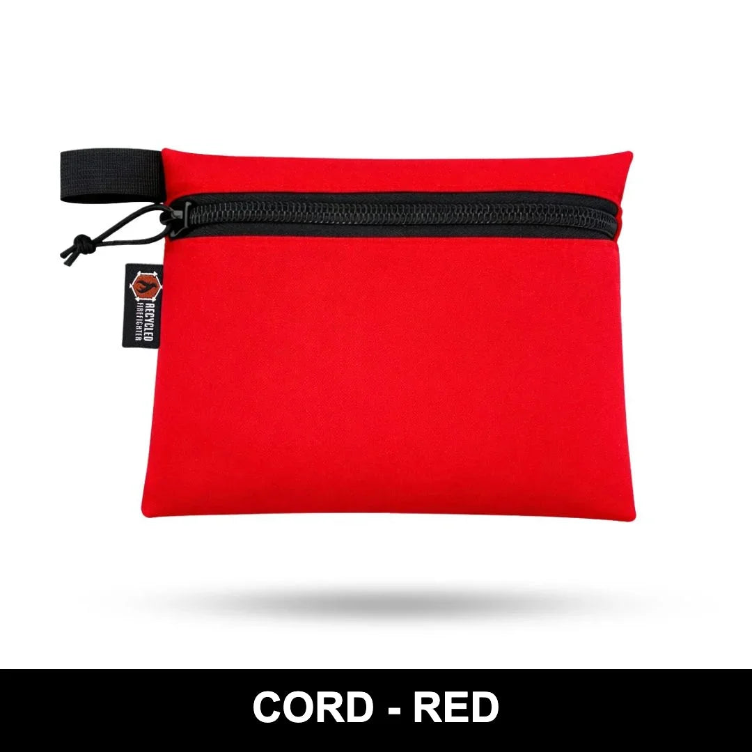 The Truckie Large in red from Recycled Firefighter. Professional-grade quality for everyday tactical use and operations.