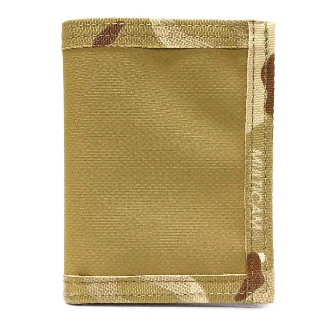 Captain Wallet Recycledfirefighter Mens Bifold Coyote Multicam Arid Hypalon