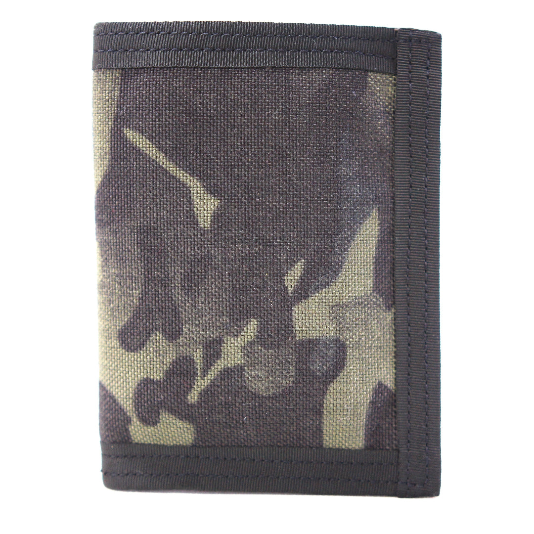 Captain Wallet Recycledfirefighter Mens Bifold Multicamblack 1000D