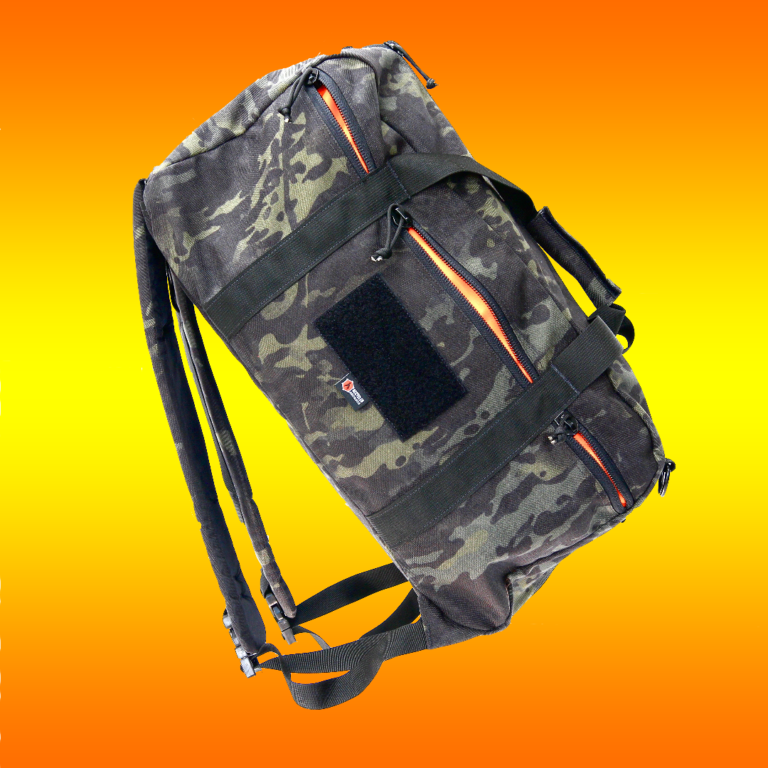 72 hour Duffle Backpack Backpack Recycled Firefighter