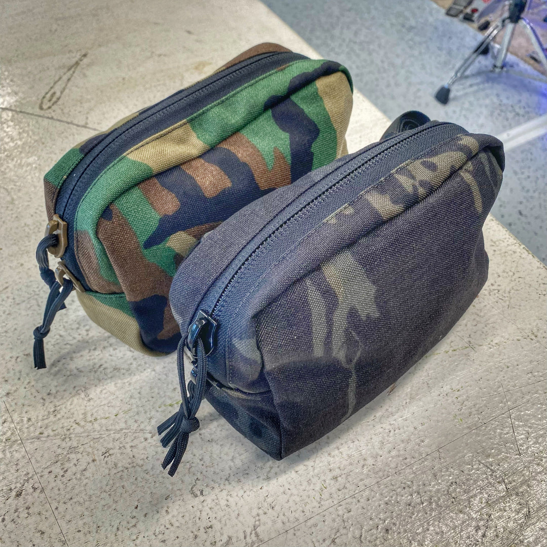 Everyday Carry Fanny Pack Recycledfirefighter in Woodland and Multicamblack