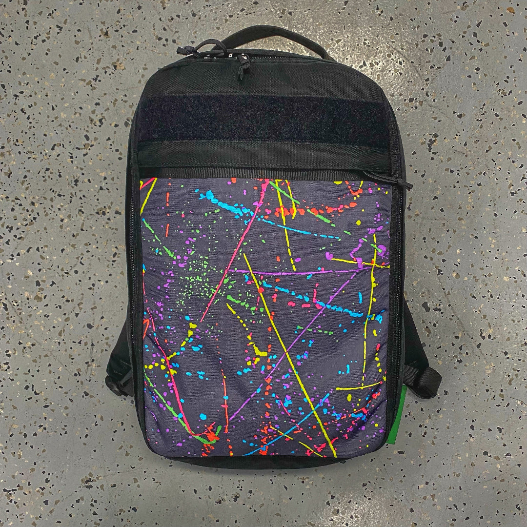 SPLATTER 24 Hour - The Chief USA - Made Tactical Backpack Backpack Recycled Firefighter