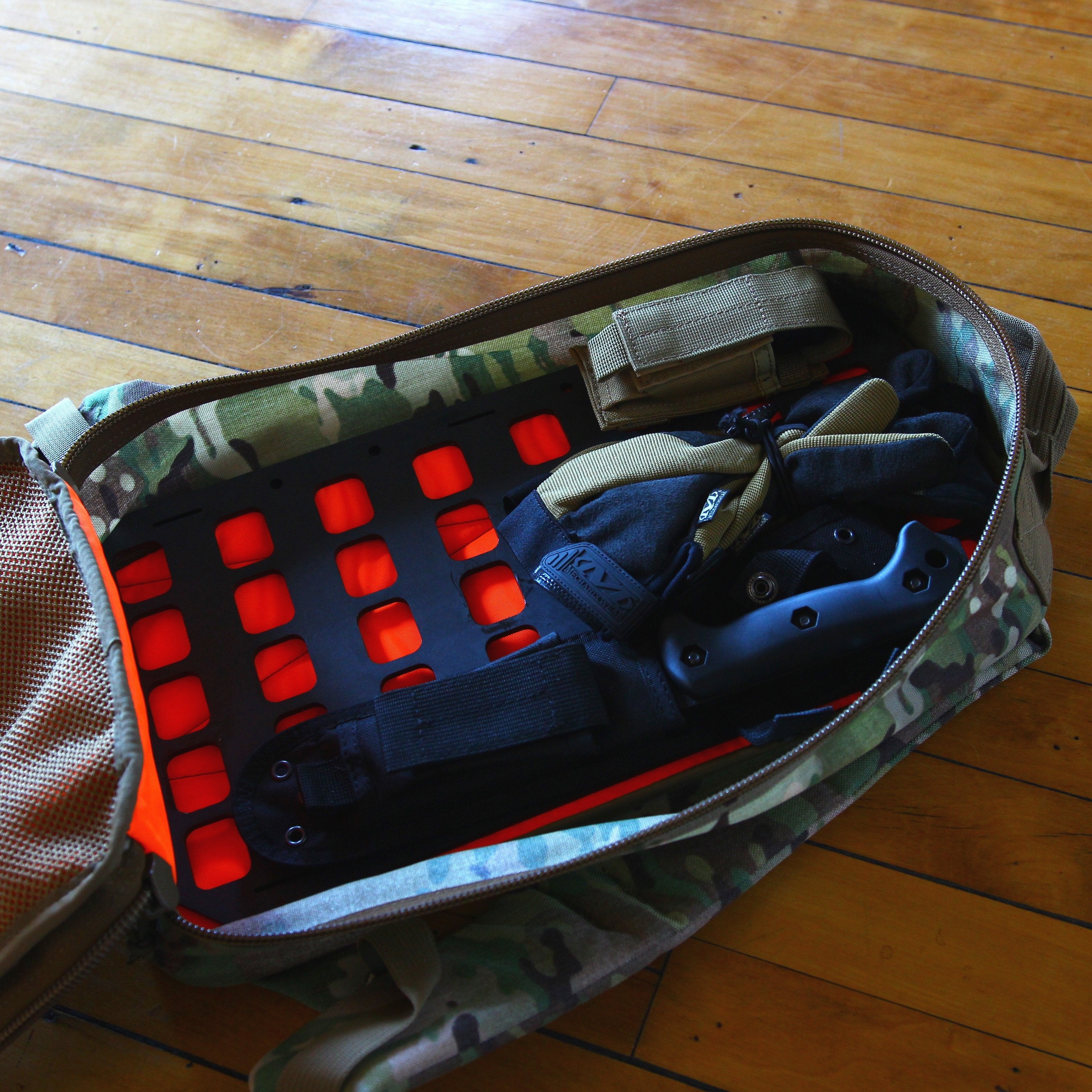 Rigid Molle Panel For 12Hr Packs