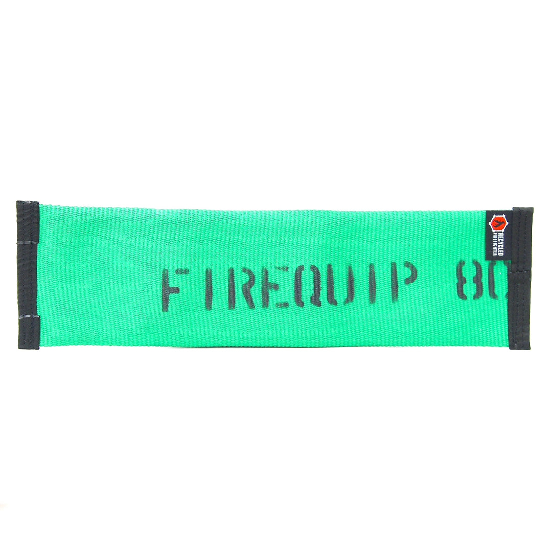 LIGHT GREEN Recycled Fire Hose Dog Fetch Toy - Regular DOG TOY Recycled Firefighter