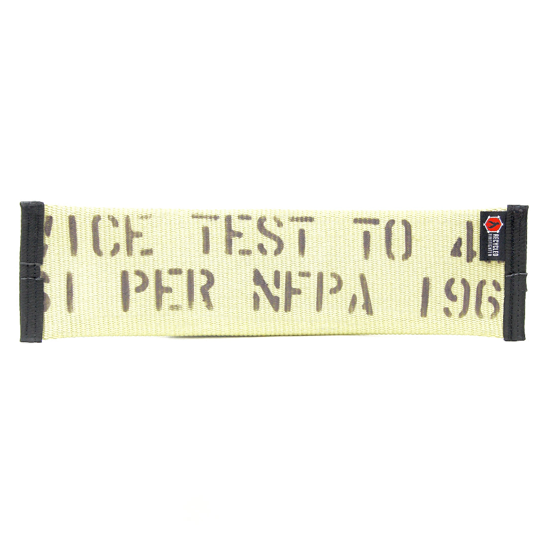 TAN Recycled Fire Hose Dog Fetch Toy - Regular DOG TOY Recycled Firefighter