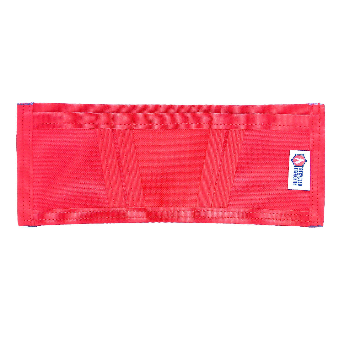 Lieutenant wallet Firehose Edition Red Fire Hose Recycled Firefighter