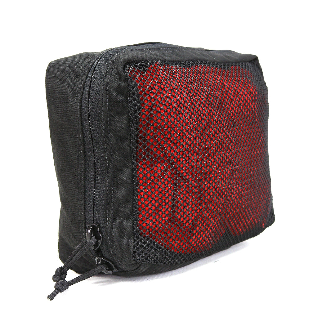Mesh 12Hr Pouch - Large Zippered Bag