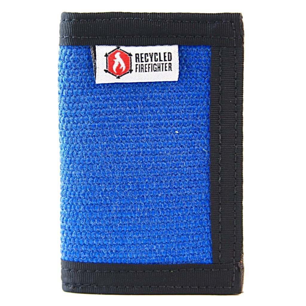 Rookie Wallet - Firehose Edition Recycledfirefighter Blue & Black Wallet